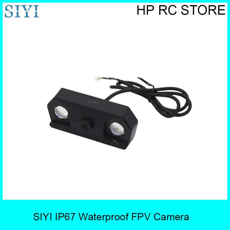 Drone Camera Waterproof - SIYI IP67 Wasserdichte FPV-Kamera mit Doppel-Suchscheinwerfern
