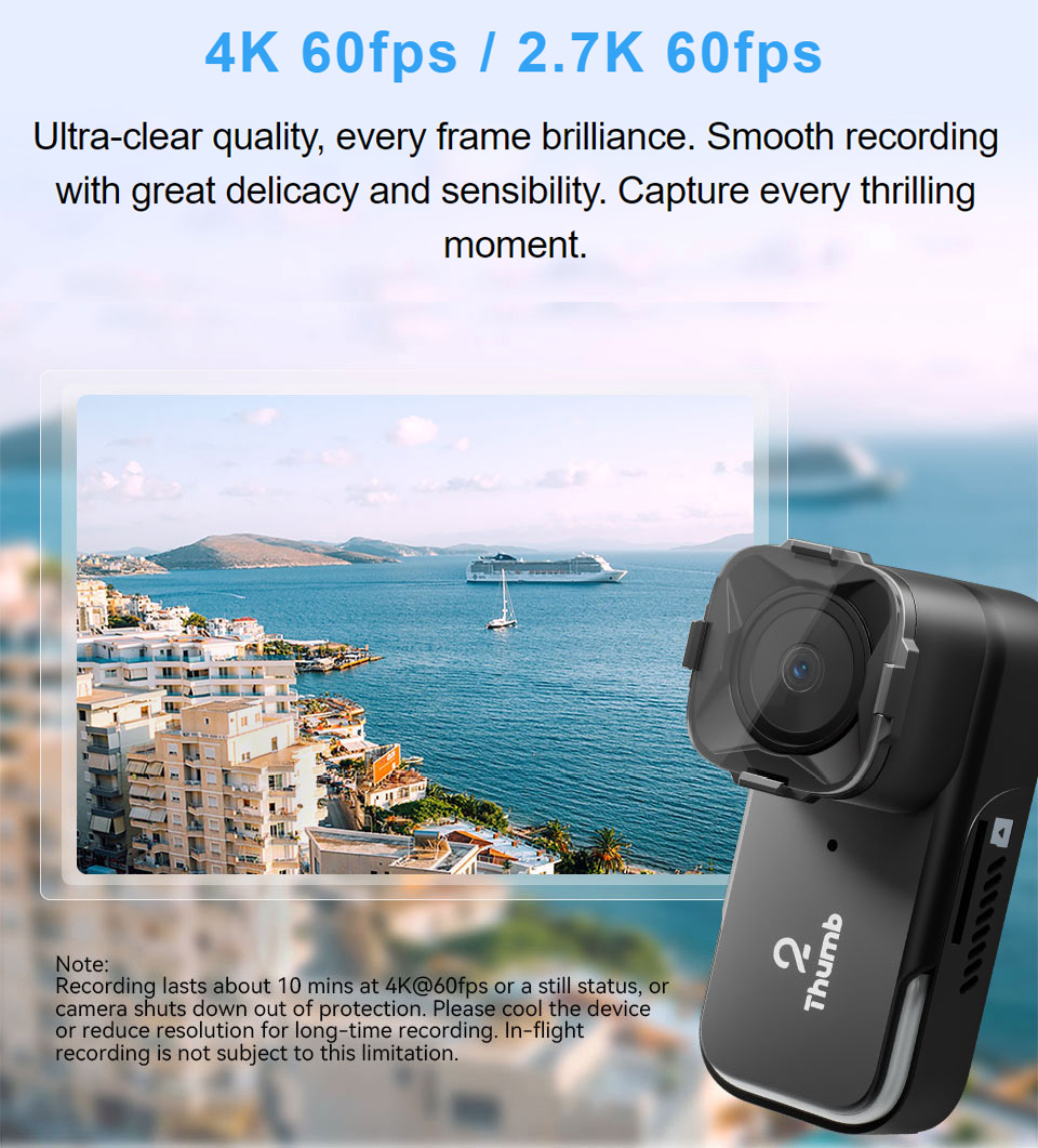 Drone Camera Hd - Neue Version RunCam Thumb 2 4K