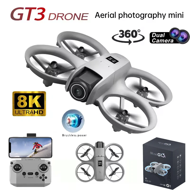 Drone Camera With Gimbal - Original GT3 Drohne 8K GPS HD
