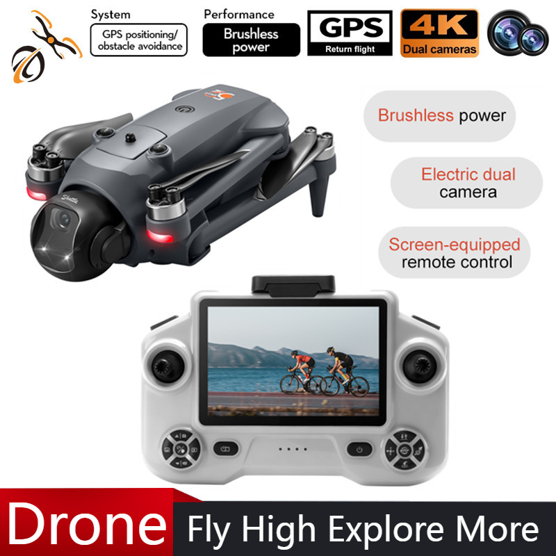 Drone Camera With Gimbal - NEUE YL059 Mini RC Quadcopter 4K