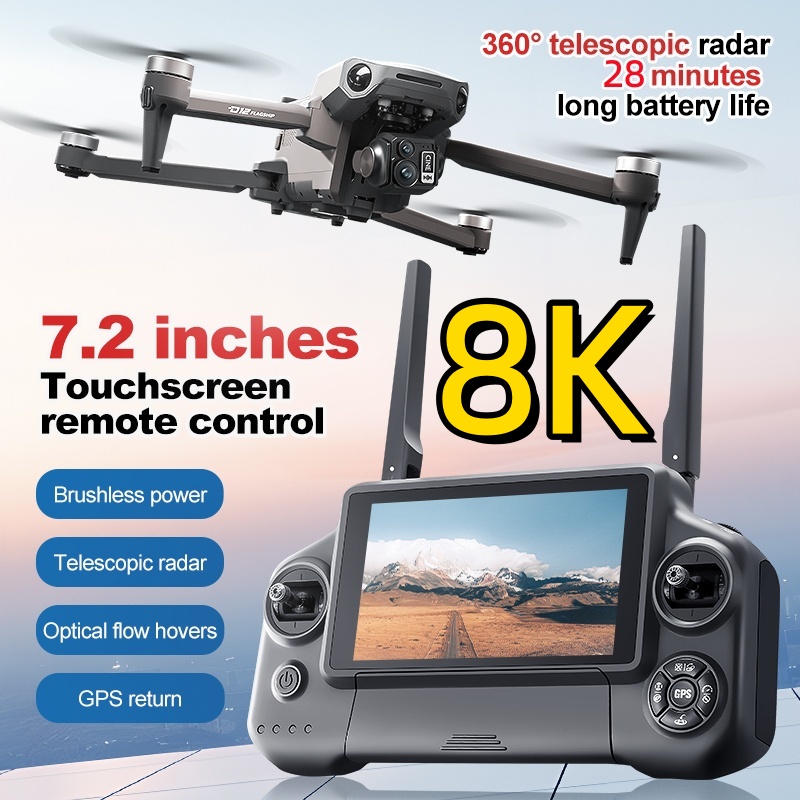 8K 3-Achsen-Gimbal Bürstenlose – Drone Camera With Gimbal Bewertung und Preis