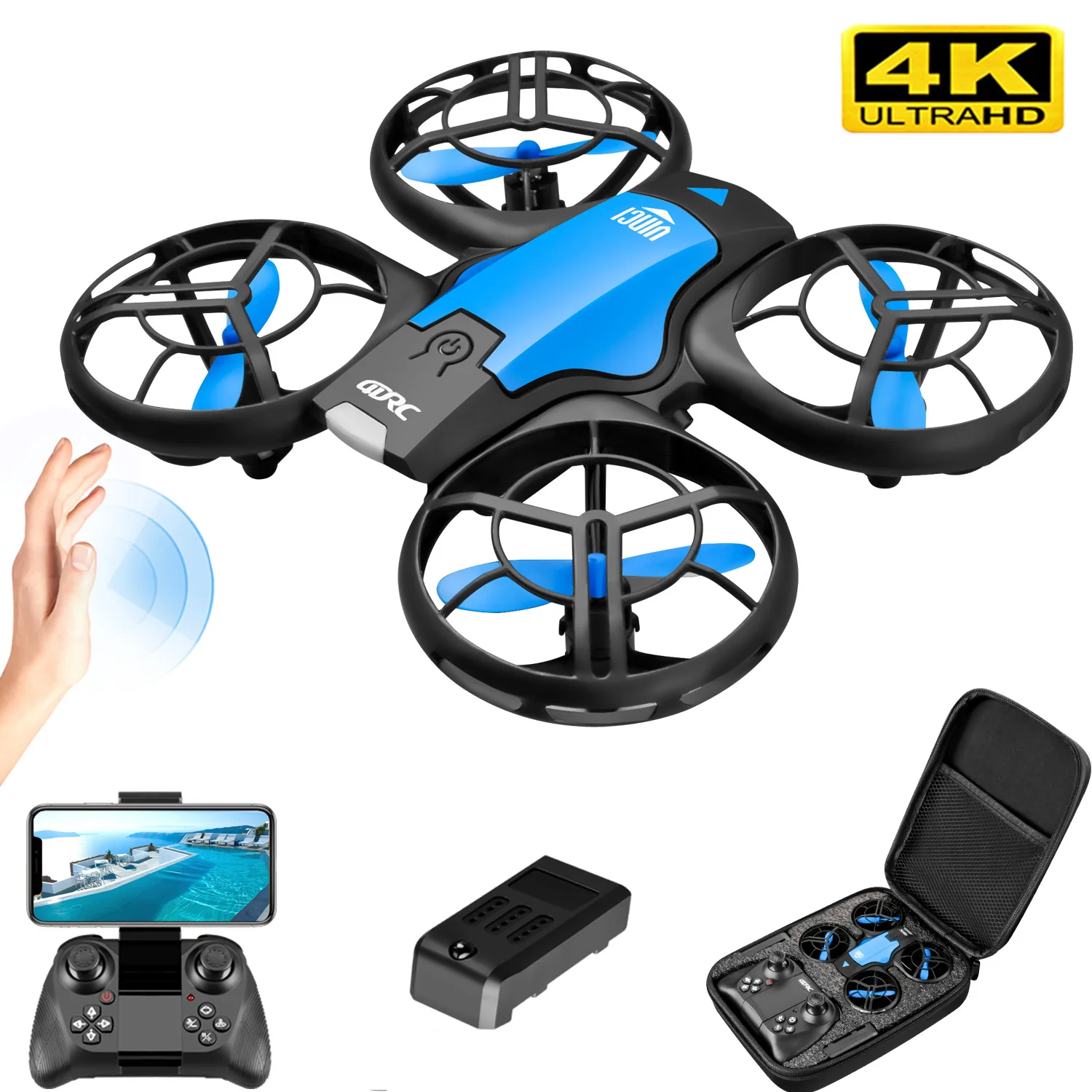 V8 Neue Mini-Drohne 4K Profess – Drone Camera Wide Angle Bewertung und Preis