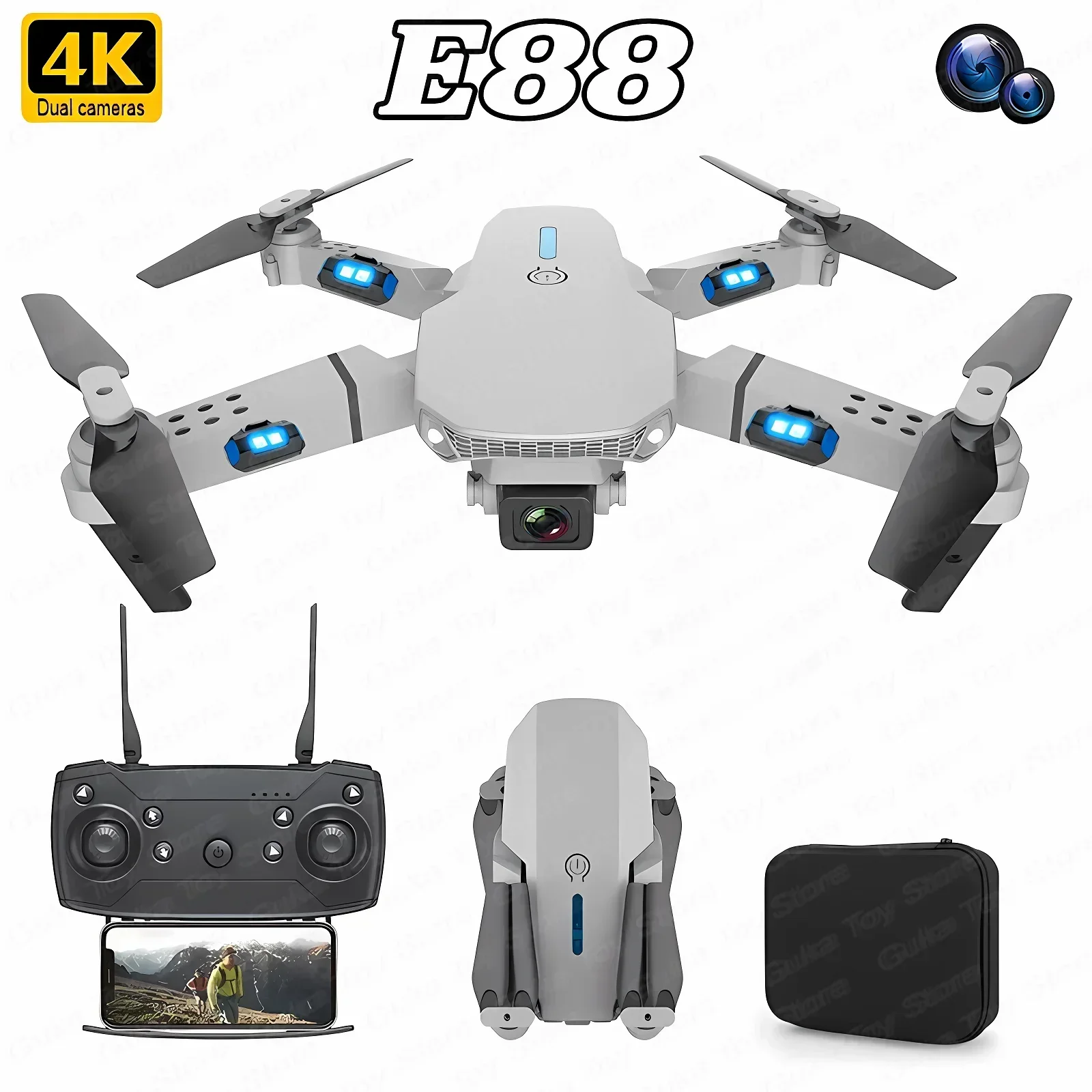 E88 Pro WIFI FPV Drohne Weitwi – Drone Camera Wide Angle Bewertung und Preis