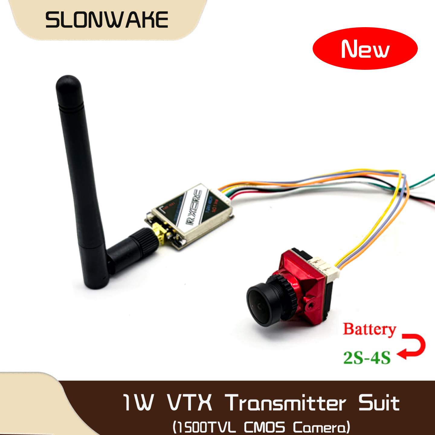 SLONWAKE 5.8G 48CH 1W VTX 100/ – Drone Camera Lens Bewertung und Preis