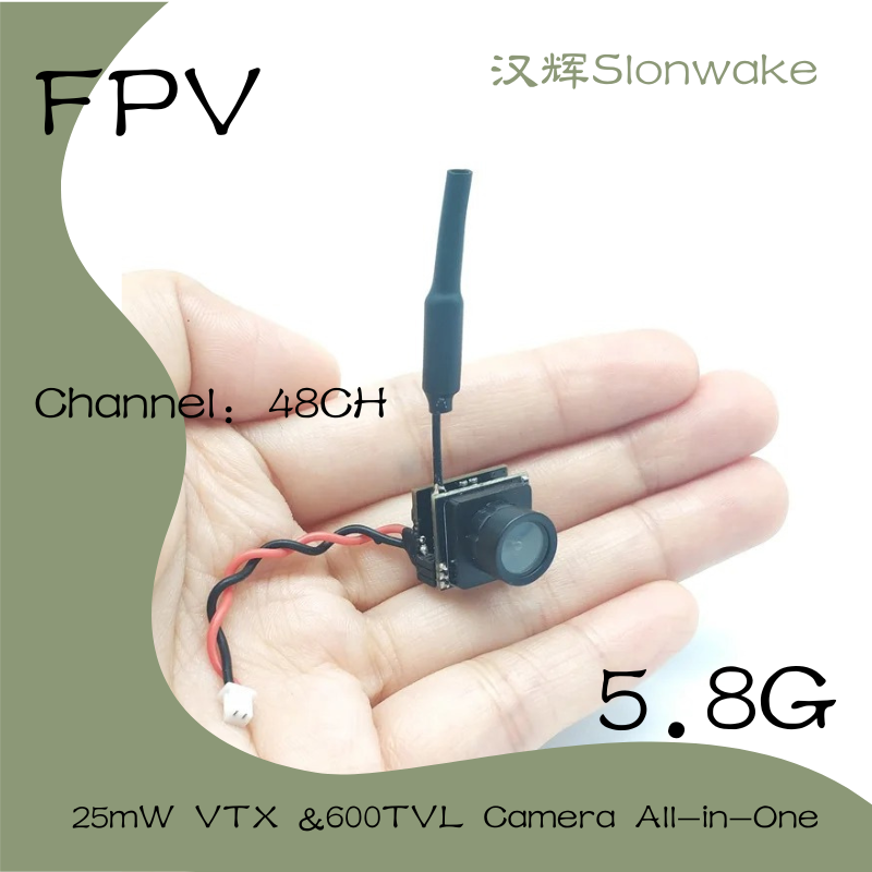 Slonwake 5.8G 48CH 25mW FPV VT – Drone Camera Wide Angle Bewertung und Preis