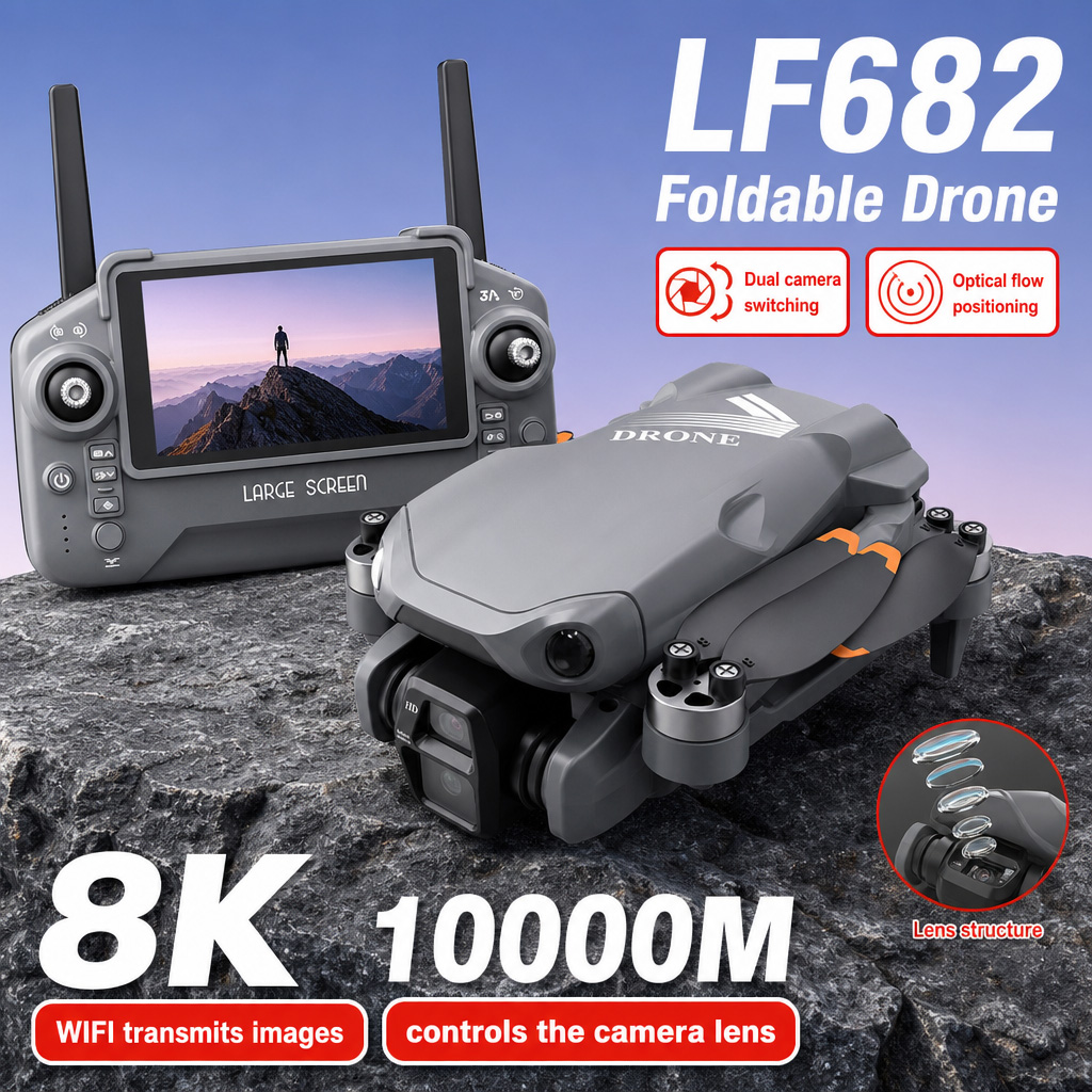 Luftbild-Drohne LF682 mit 8K H – Drone Camera Lens Bewertung und Preis