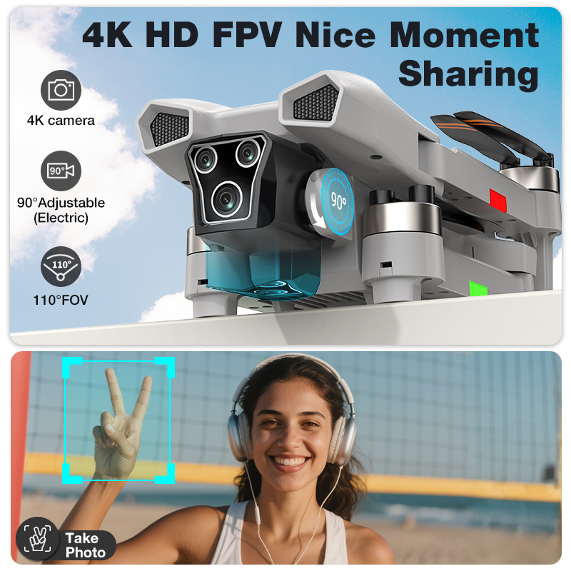 NEU Heißer L017 Pro Drohne Bru – Drone Camera With Gimbal Bewertung und Preis
