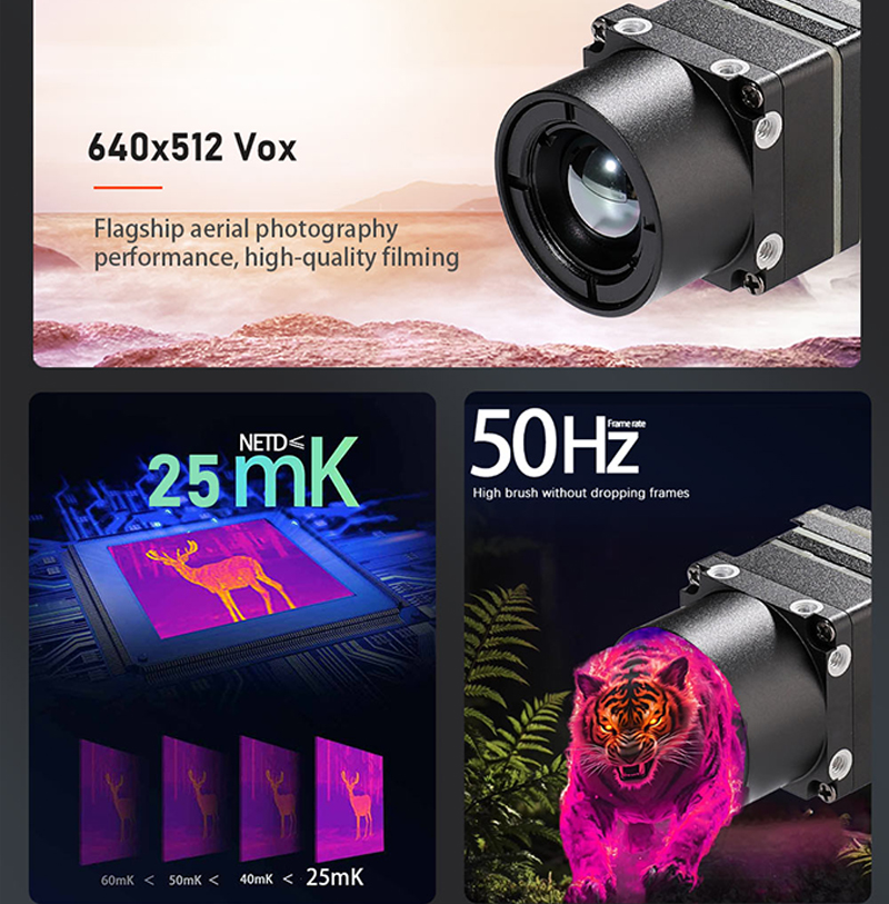 Neu eingetroffen: 640x512 FPV- – Drone Camera Thermal Bewertung und Preis